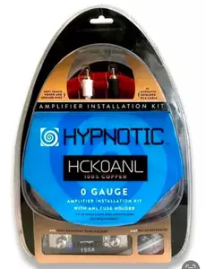 HCK0ANL AMPLIFIER KIT 0 GA 100% COPPER HYPNOTIC