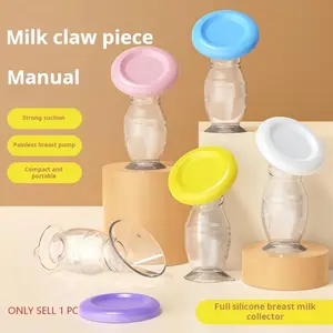 Thick Silicone Baby Milk Bottle Collector, Leak-Proof Comfort Design, Portable Travel BPA-Free Nursing Collector for Breastfeeding Moms, 1 Piece