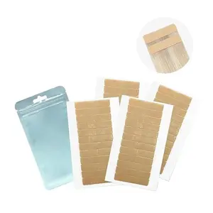 Doores Hair Extension Tape Tabs Double Sided Replacement Tape Adhesive Invisible No Residue Transparent Tapes for Hair Extensions,48 Tabs (4 x 0.8 cm/1.57 x 0.31 inch) Haircare Heatless  TikTokShopBlackFriday