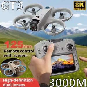 GT3 / GT3 MAX GPS Drone — HD/6K/8K Dual Camera, 180° Tilt, Obstacle Avoidance, 20-Min Flight
