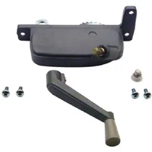 212 MAIN Compact Unit Left-Hand Crank Aluminum Awning Window Operator, Model 171779-L, for Sailing & Water Sports Use