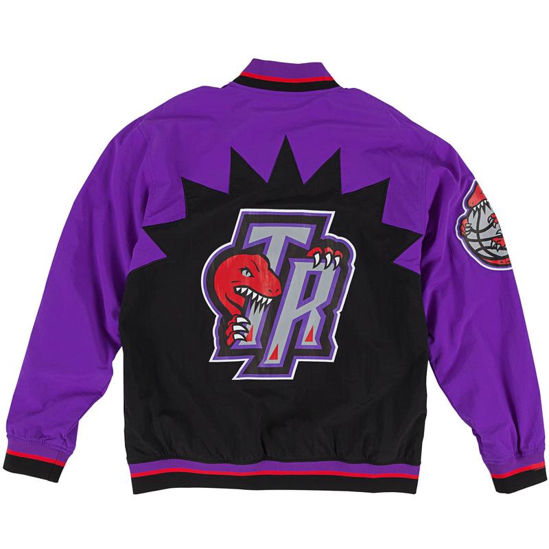 Mens Mitchell & Ness NBA AUTHENTIC WARM UP JACKET - TORONTO RAPTORS 95-96