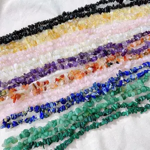 Chips Beads - Assorted Colors Natural Stone Beads for Jewelry Making and Craft Projects