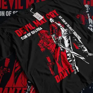 Virgil Devil Trigger May Cry DMC3 Premium Unisex Tshirt