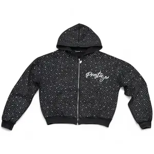 Prestige Diamond Hoodie Black