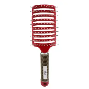 Curve Vent Detangling Wig Brush | Reduces Drying Time & Heat Damage Hair Care Tool Hair Styling Combs