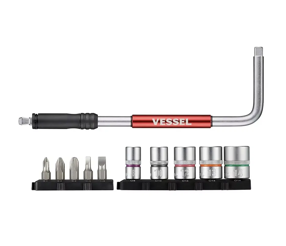Vessel 2 Way-Speed L-Handle, 11PC.
