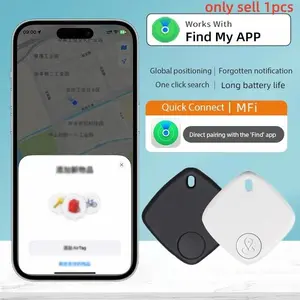 Air Tag GPS Tracker for iPhone iPad iOS, Bluetooth-compatible Lost Item Finder, Find My APP Compatible, Anti-Loss Device, Real-Time Location Tracking