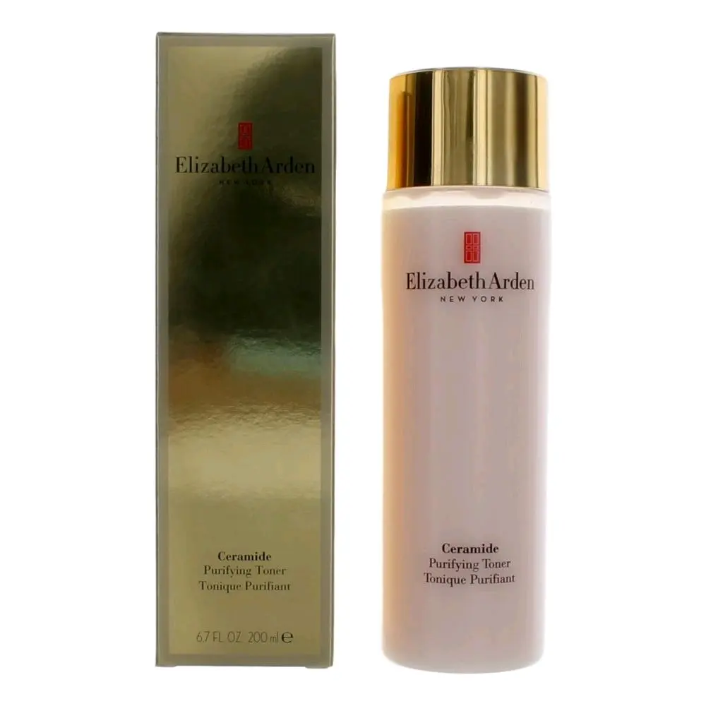 Ceramide by Elizabeth Arden, 6.7 oz Purifying Toner, Botanicals, 6.7 Fl Oz, All Types