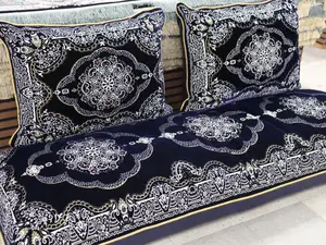 Luxury DARK NAVY Afghan Toshak Cover Set N01 | Velvet High Quality | Custom Made Toshak Set