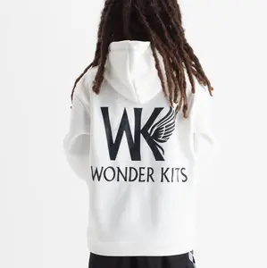 WK Youth Hoodie White