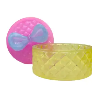 Bougie Bow Box Jewelry, Vanity, Desktop Organizer