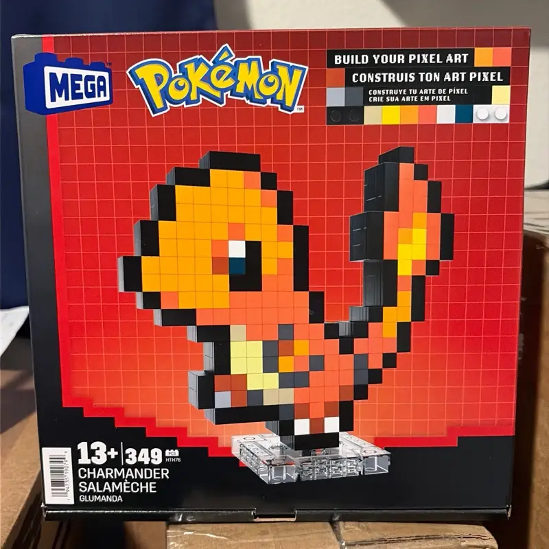 Mega Charmander Pixel Art