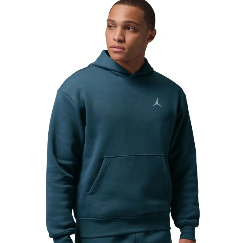 Men's Casual Pullover Sweatshirts, Long Sleeve Solid Fleece Hoodie with Front Pocket and Plush Inner for All-Day Comfort, Squadron Blue/White, Pocket Front, Smooth, Cotton, Machine Wash