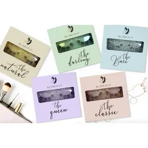 Blinkify The Fab Five Set - Eyelash Extensions in Assorted Colors with Elegant Design and Clip Attachment