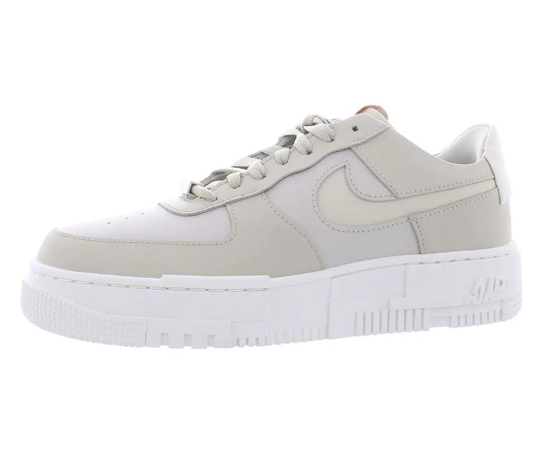NIKE AF1 Pixel Sneaker for Women, Low-Top Casual Sports Shoes with a Chunky Pixelated Sole for Streetwear Style, Footwear, Trainer
