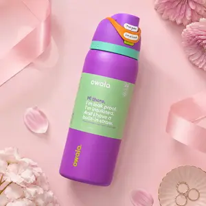 Owala 32oz Purple Mint Premium Bottle, Built-In Straw Insulated Bottle, Available in the US
