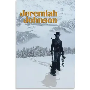 Dopamine garnishJeremiah Johnson Movie ​​Poster Canvas Wall Art Posters For Room Aesthetic And DecorCanvas Painting Wall Art Poster for Bedroom Living Room Decor12x18inch(30x45cm) Colorful Gifts Decoration Photo Ornaments Artistic Print Frame-Style