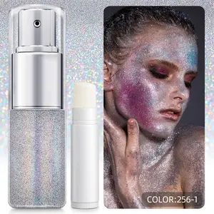Body glitter spray, glitter spray powder glitter powder, cosmetic glitter makeup glitter for hair and body face clothes nails art craft design easter crafts