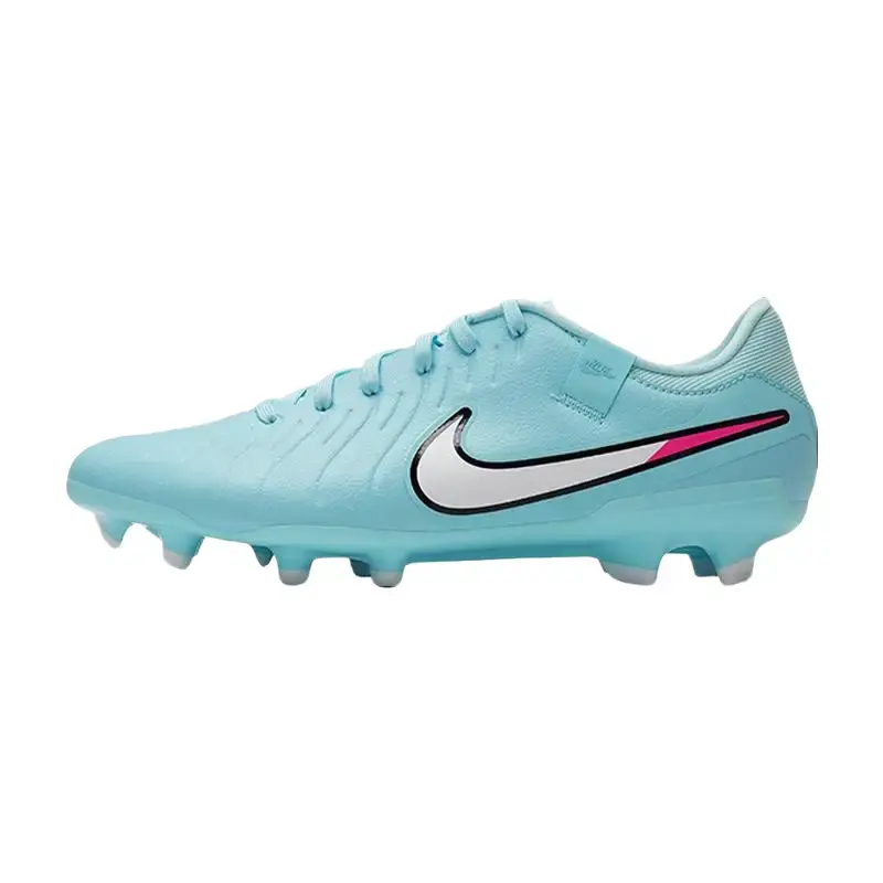 Nike Tiempo Legend 10 Academy MG 'Prism Pack' Men's Lace-Up Soccer Cleats with Soft Synthetic Upper, Control-Enhancing Design, MG Outsole for Versatile Traction & Versatility, Football Fashion, Male, Molded Touch, Mg Sole, Lace-Up Fit, Multiple Surfaces