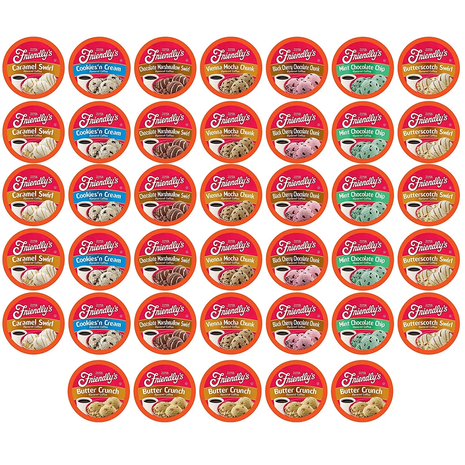 Friendlys Ice Cream Coffee Pods Variety Pack Friendlys Ice Cream Coffee Pods Variety Pack