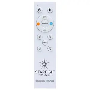 SATCO|NUVO S11282 Starfish Programmable Smart Remote - Bluetooth Wireless Control