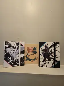 Black Bolt & White Flare Binder (Binders only)
