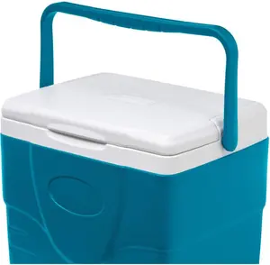 Chiller Series 9qt Insulated Cooler Lunch Box, Portable Hard Cooler with Ice Retention & Heavy-Duty Handle, Great for Camping, Tailgating, Beach, Picnic, Groceries, Lunch, & More