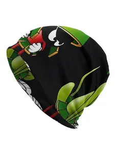 Fashion Hats Marvin Martian Thin Hat Bonnet Hipster Skullies Beanie Fitted Caps Men Women's Earmuffs