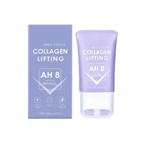 Neck Care Roller Cream AH8 Retinol Collagen Lifting 120g Purple Firming Moisturizing Nourishing Anti-Wrinkle Fine Line Skin Care