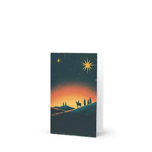Wise Men Greeting Card