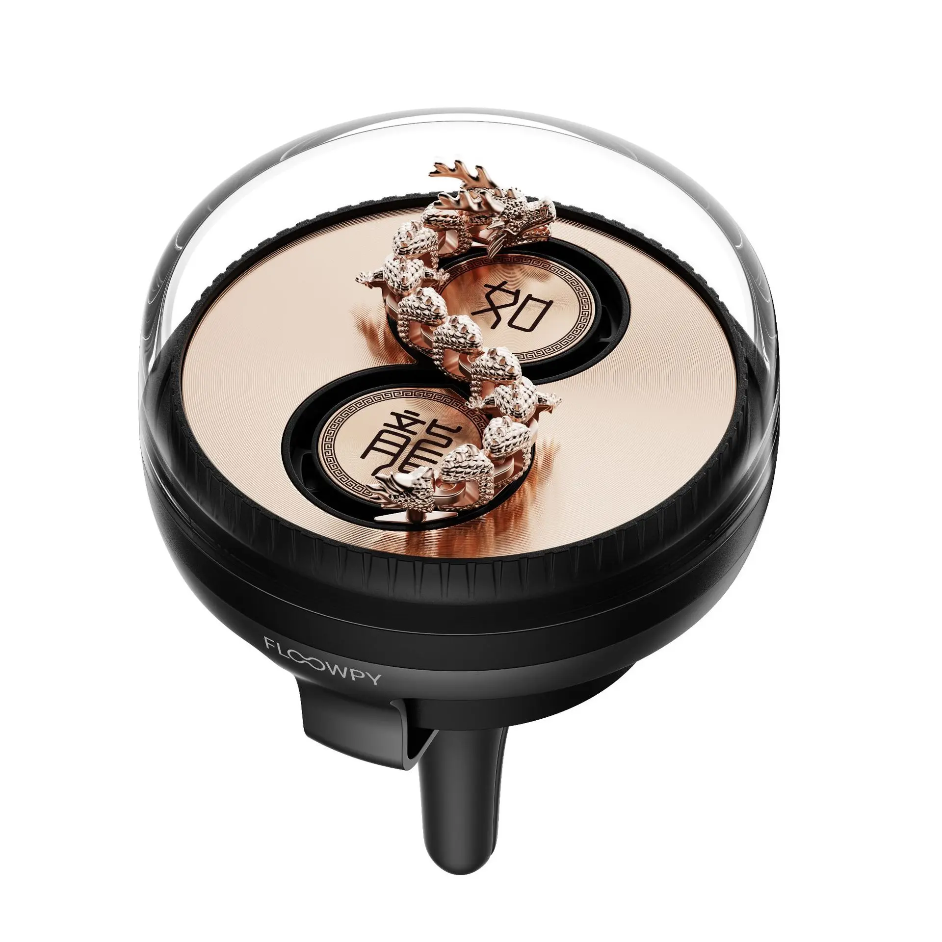 Metal Dynamic Wind Energy Rotating Car AC Vent Scent Diffuser, Universal Car Fragrance Accessory, Car Scent Diffuser