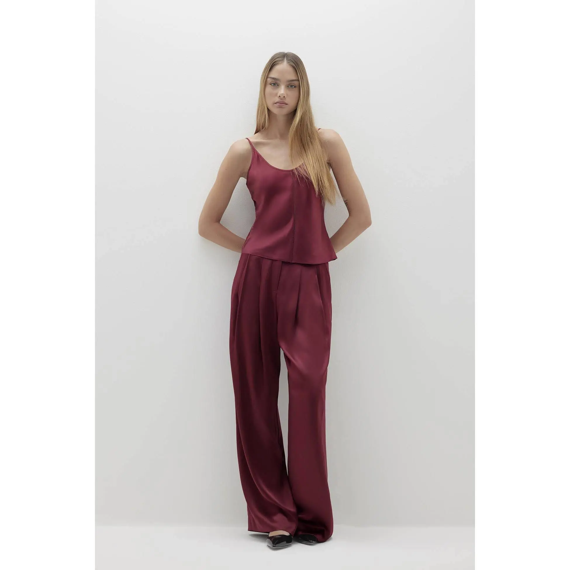 ROSALIE SILK TROUSER