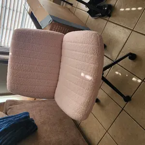 【Star Furniture】Height Adjustable Criss Cross Chair with No Wheels / with Wheels - Office Wide Swivel Home Office Desk Chairs Reading Chair