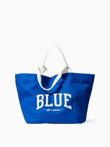 Gap Women's Get Blue Canvas Tote Bag