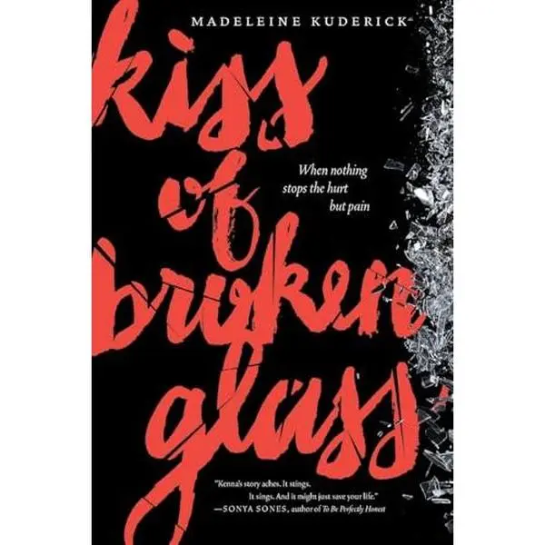USED Book - Kiss of Broken Glass by Kuderick, Madeleine (Paperback) - english