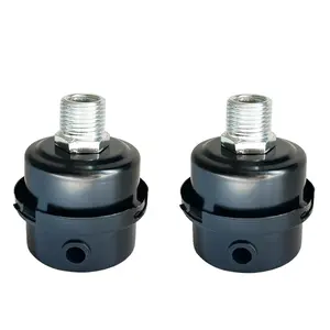 2 Pcs 70243399 Air Intake Silencer 1/2" MPT Compatible with SS3 Replacement Part, Replace FS-06-050, FS06050