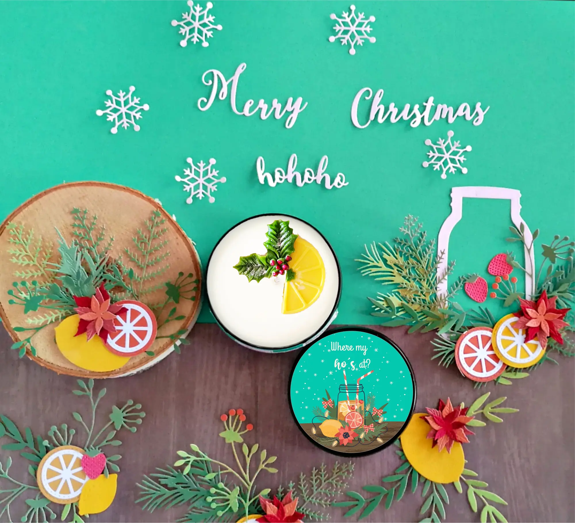 Where My Hos At? | The Holiday Chaos Candle Seasonal Candle