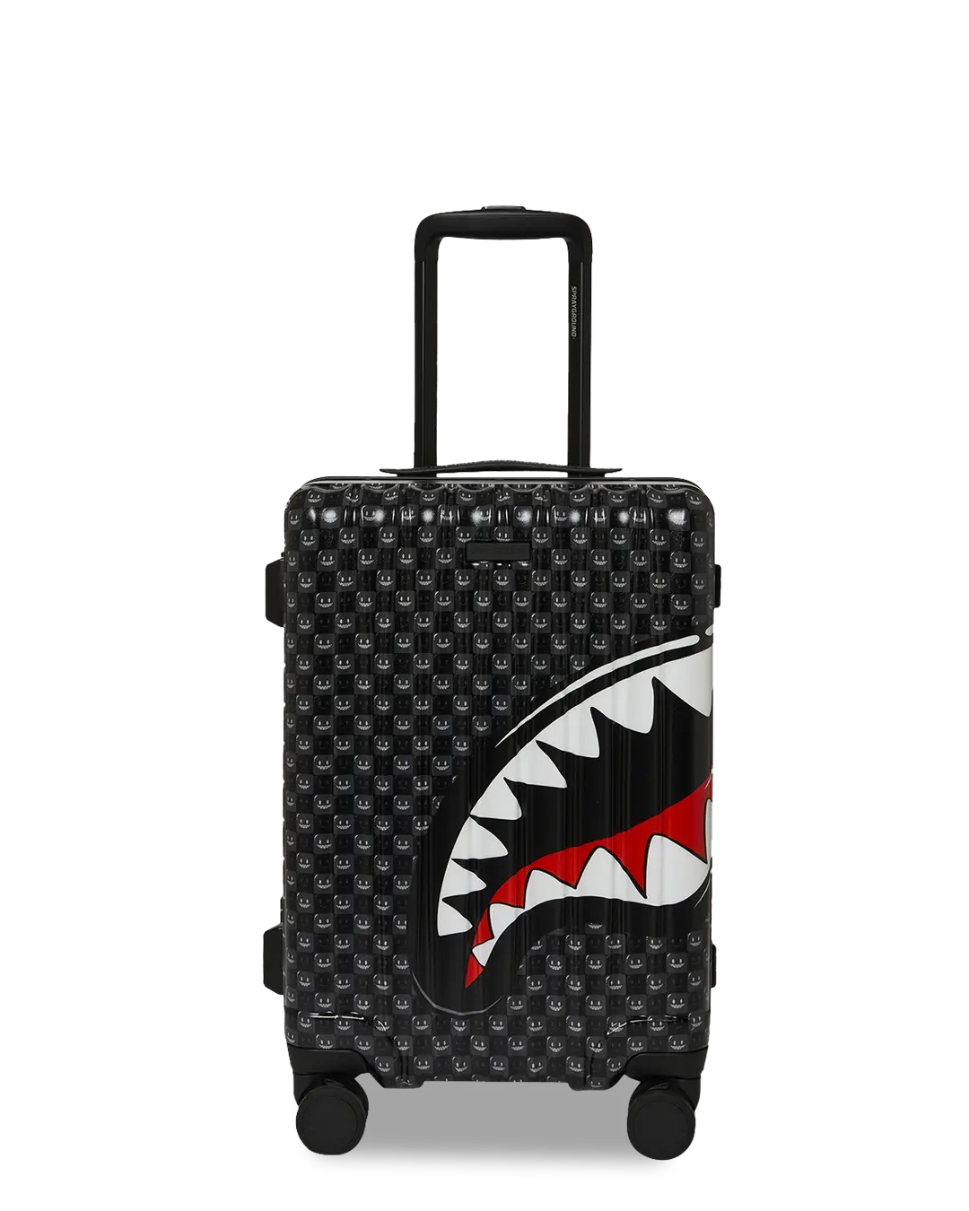 SPRAYGROUND SHINOBI SHARKS IN PARIS WTF BUBBLY CHECK CARRY-ON LUGGAGE