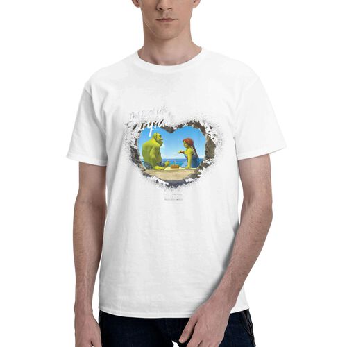 Shrek and Fiona The Real Life Fairytale Beach Graphic T-Shirt
