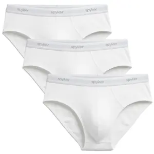 3 pack essential brief white