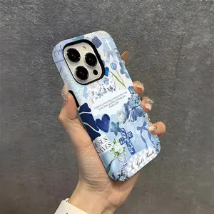 Jesus Cross Blue Ocean Life Bowknot Heart TPU Smartphone Case - Double-Layer Protective Cover, Sturdy, Durable Phone Accessories for iPhone 17,16,15,14,13,12,11,X,XS,XS Max,XR,7P,8P, Ideal Holiday Gift for Loved Ones with Protection summerwins