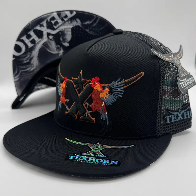 LOS RAMONES BLACK TEXHORN CAP