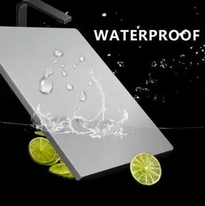 Non-slip Stainless Steel Chopping Board Waterproof Kitchen Utensils Durable and Easy to Clean