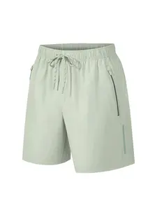 Men's Summer Gym Shorts Quick-Dry Five-Inch Pants, Elastic Waist Casual Shorts, Trendy Versatile Sport Beach Gym Running Pants