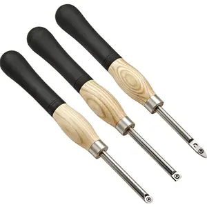 Mini Ergonomic Carbide Turning Tools, 3-Piece Set