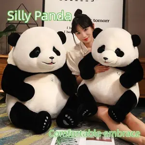 25/35/50cm Kawaii Plush Panda Toys Lovely Pillow Panda Stuffed Soft Animal Bear Nice Birthday Gift for Children
