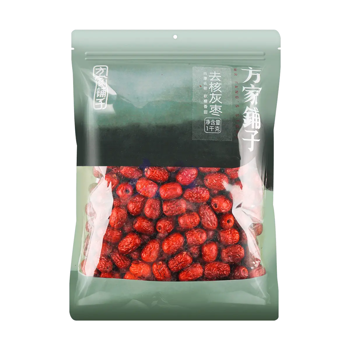 MR FANG'S STORE Pitted Dried Red Dates 35.3 oz Soft Chewy No Pits Healthy Snack