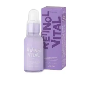ESFOLIO-Retinol Vital Ampoule Serum, K-Beauty Skin Care, Anti-wrinkles Face Moisturizer 30ml