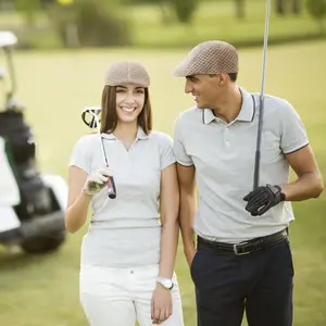 Solid Mesh Gatsby Cap Ivy Hat Golf  Summer Sun Flat Cabbie